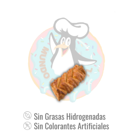 TRENZA CREMA MANZANA (PARA HORNEAR)